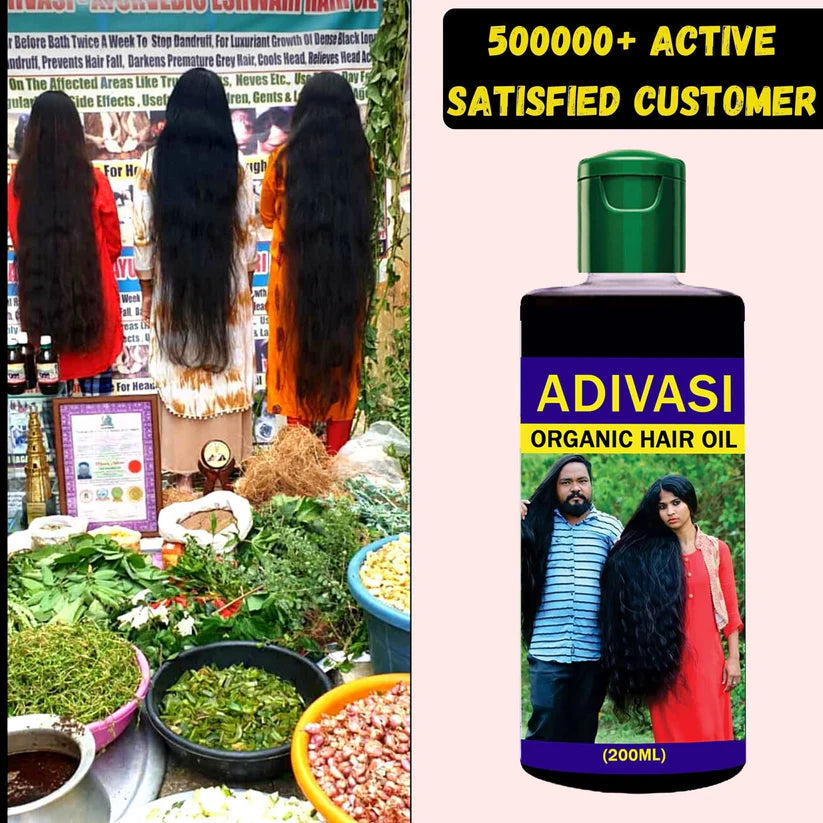 Adivasi Herbal Hair Oil For Men and Women/ Kushta hair oil