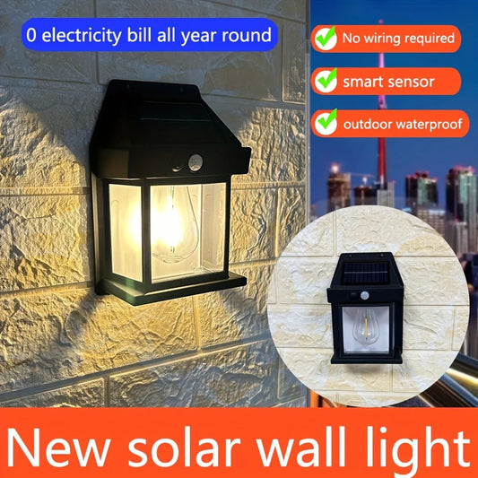 Solar LED Lamp With Motion Sensor