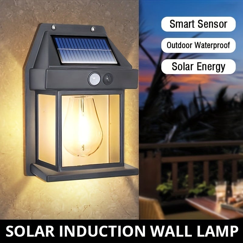 Solar LED Lamp With Motion Sensor