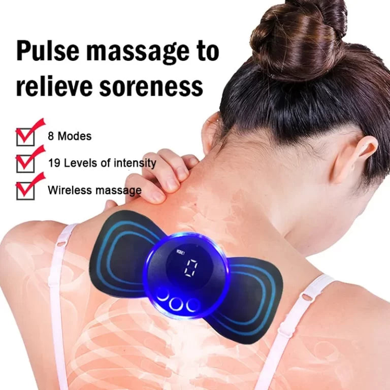 Mini Body Massager Portable and Rechargeable Pain Relief Body Massager